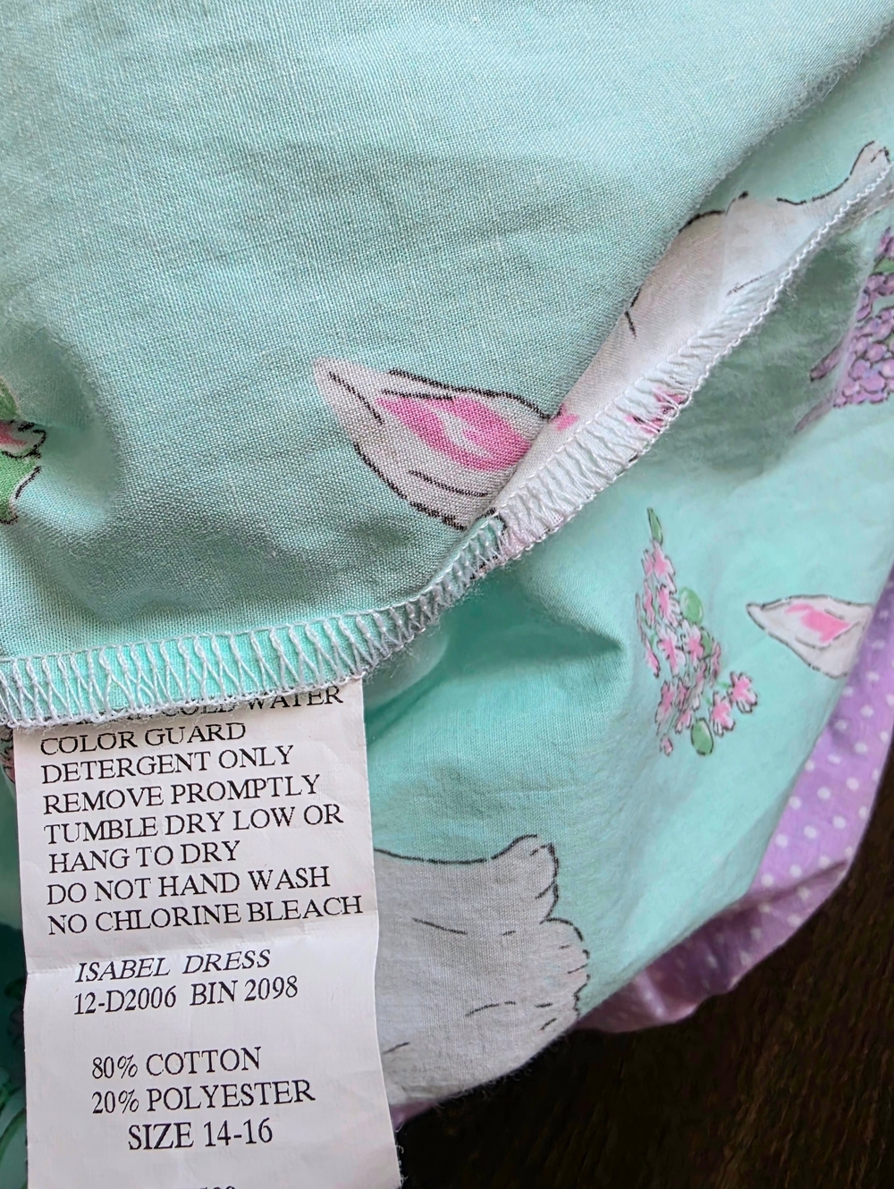 Eleanor Rose Isabel Easter bunny dress - Picture 15 of 15
